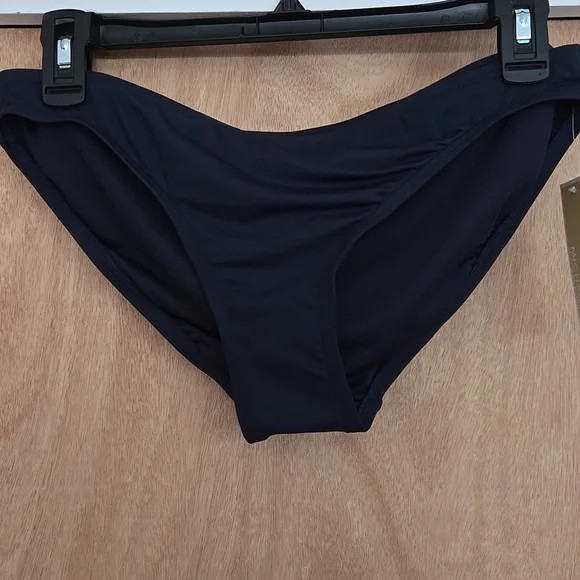 Michael Kors Navy Bikini with Gold Details - Picture 6 of 9